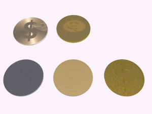 coins Model 3D