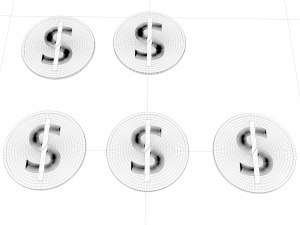 coins Model 3D