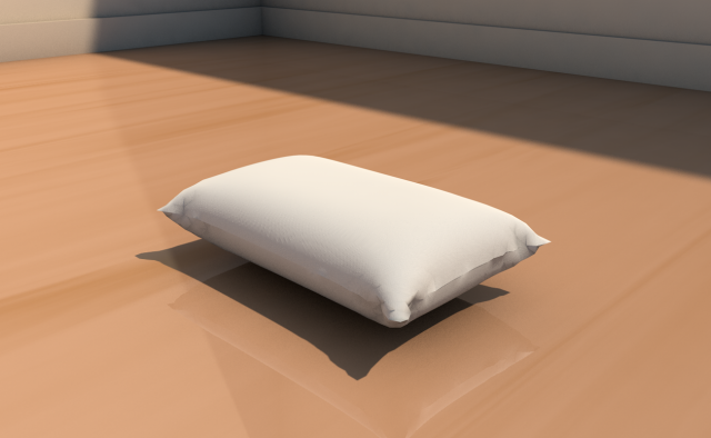 pillow 3D 模型 .c4d .max .obj .3ds .fbx .stl .blend 