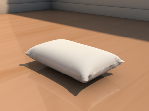 pillow 3D 모델