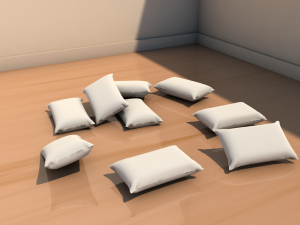 pillow 3D 模型