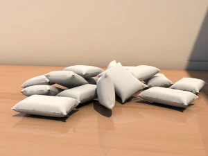 bantal Model 3D