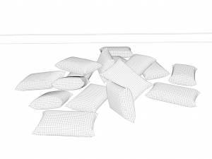 pillow 3D 模型