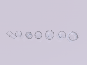 pack of glasses Modelo 3D