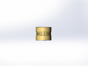 press straight connector m 1-2 x 16 22 3Dモデル