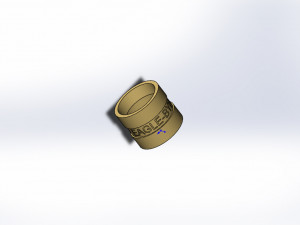 press straight connector m 1-2 x 16 22 3Dモデル