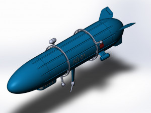 dirigible-artillery 3D Модель
