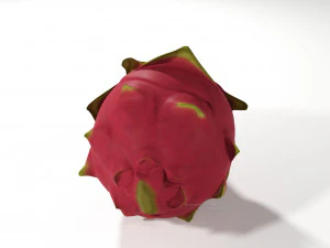 pitahaya fruit from ecuador 3D Model