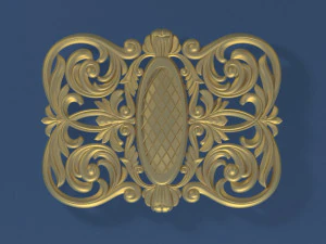 장식 요소 3D 모델