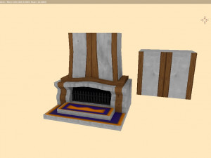 fireplace Modelo 3D