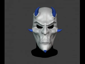 japanese demon carnival mask 3D Print Model
