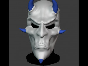 japanese demon carnival mask 3D Print Model
