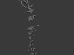 bow-crossbow for humanizing the pokemon character hydreigon 3D 프린트 모델