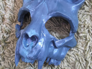 cat skull mask cosplay Model do druku 3D