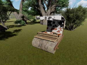 flintstones car 3D 模型