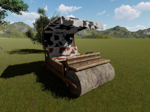 flintstones car 3D 模型