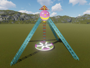 the big swing game 3D Model