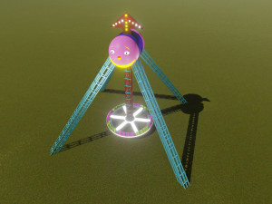 the big swing game 3D मॉडल