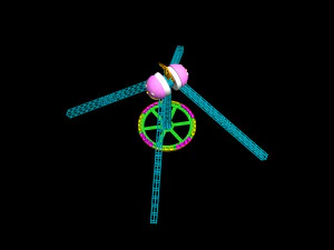 das gro&szlig;e Swing-Spiel 3D Modell