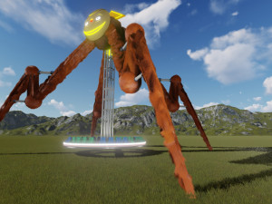 the big spider swing game 3D Model