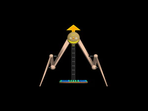 the big spider swing game 3D Model
