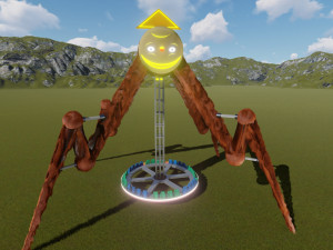 the big spider swing game 3Dモデル