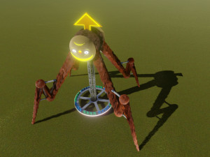 the big spider swing game 3Dモデル