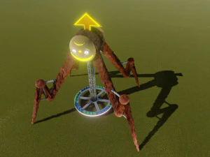 the big spider swing game 3D Model