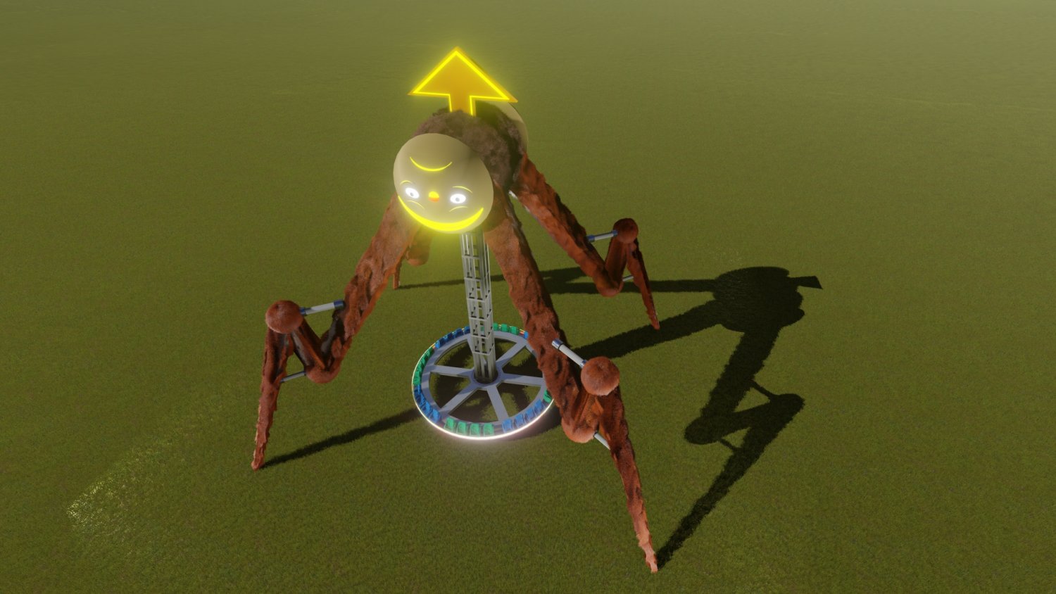 the big spider swing game Modelados 3D in Juguetes 3DExport