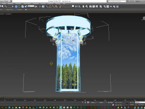 sign board octanorm system 3D Model