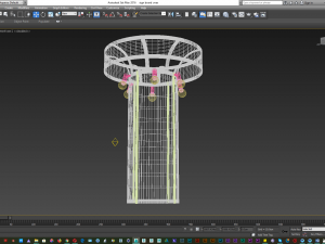 sign board octanorm system 3D Model