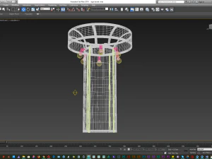 sign board octanorm system 3D Model