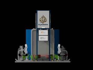 exhibition booth 6x12 3D 모델