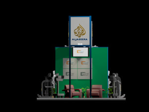 exhibition booth 6x12 3D 모델