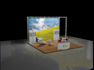 trass stand 6x6 3D Model
