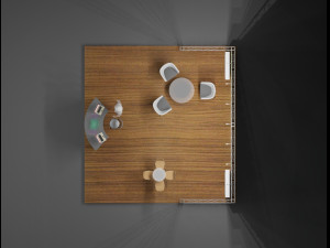 trass stand 6x6 Model 3D