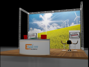trass stand 6x6 Model 3D