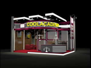 4x6 exhibition booth 3D Модель