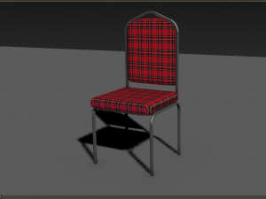 party chair 3D मॉडल