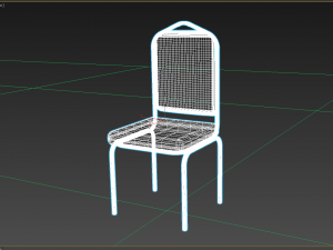 party chair 3D मॉडल