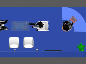 3x6 booth exhibition stand Modèle 3D