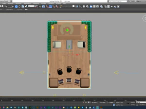 3x5 booth exhibition stand 3D Model