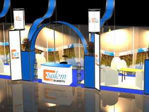 Sistema di progettazione di stand espositivi 3D Modello 3D
