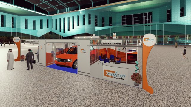 3d stand exhibition booth design system 3D-Modell .c4d .max .obj .3ds .fbx .stl .blend 