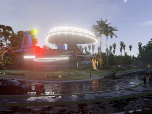 spaceship design 3ds max model and lumion Model 3D