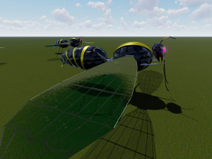 flying hornet design 3ds max model and lumion Model 3D