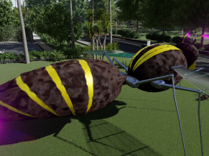 flying hornet design 3ds max model and lumion Model 3D