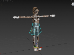 the figure of gollum 3d design character 3D Model