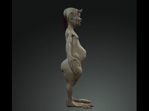 devils child 3d character design the devils child 3D Модель