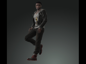 man character design for actor kevin hart ready made characters for animation 3D Model